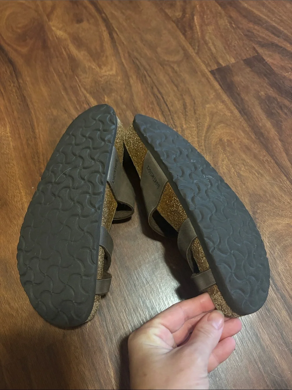 Birkenstock Kids Brown Double-Strap Toe-Loop Sandals